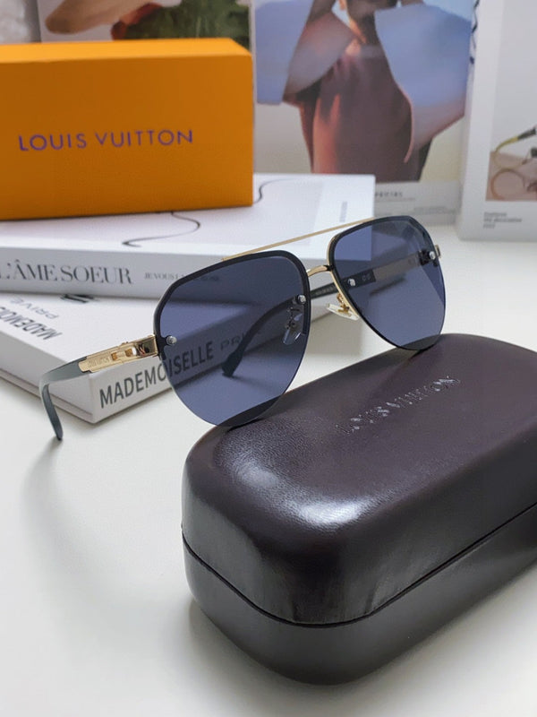 OCCHIALI DA SOLE PILOT 582592 IN METALLO ORO LENTI NERE