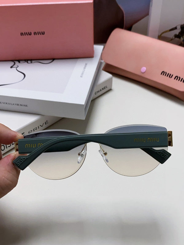 LUNETTES DE SOLEIL LOGO 513012 EN ACÉTATE BLEU