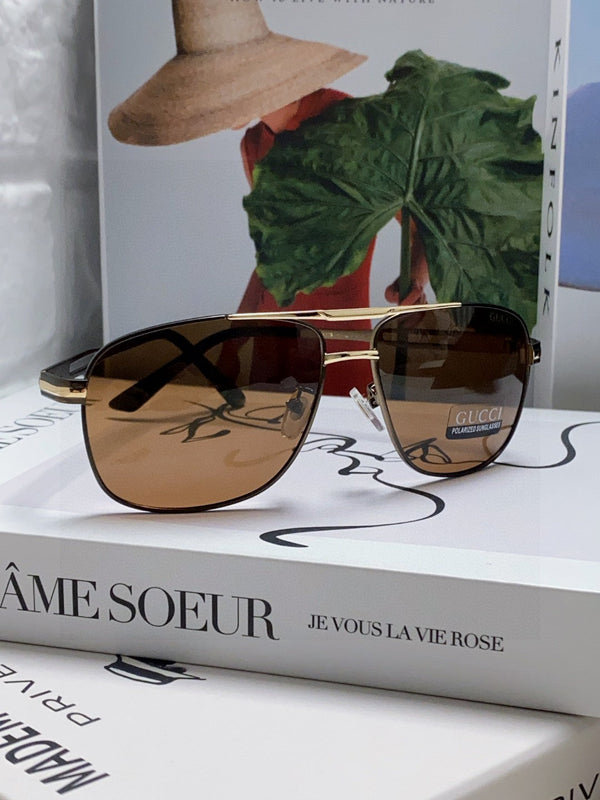 NAVIGATOR FRAME SUNGLASSES 570256 IN METAL