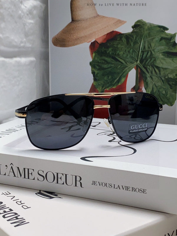 NAVIGATOR FRAME SUNGLASSES 570256 IN METAL