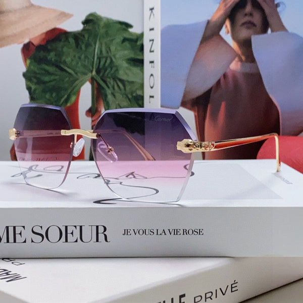 PANTHÈRE AVIATOR FRAME SUNGLASSES 575780 IN METAL