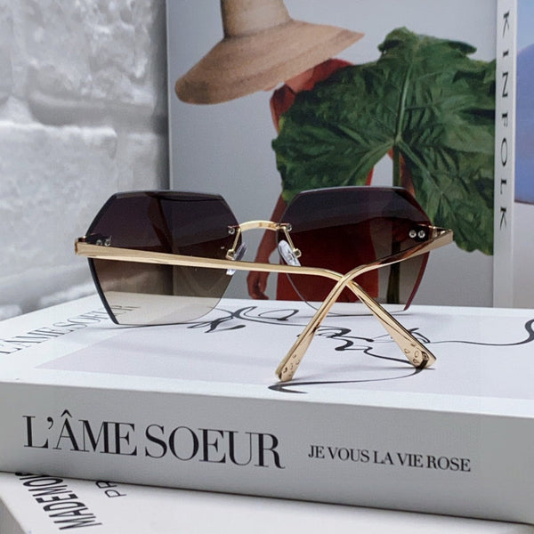 PANTHÈRE AVIATOR FRAME SUNGLASSES 575780 IN METAL