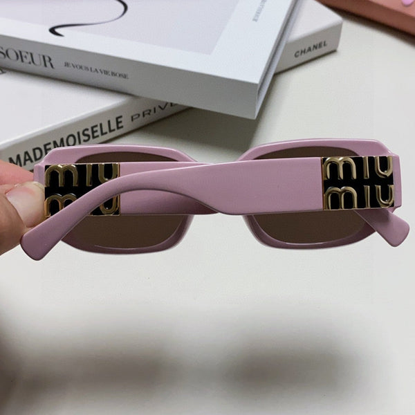 LUNETTES DE SOLEIL GLIMPSE 576817 EN ACÉTATE ROSE