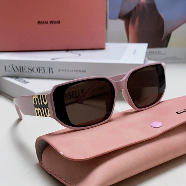 LUNETTES DE SOLEIL GLIMPSE 576817 EN ACÉTATE ROSE