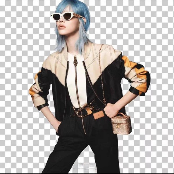 OCCHIALI DA SOLE CAT EYE 576885 IN ACETATO BIANCO E ORO