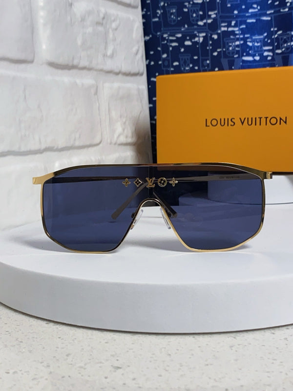 OCCHIALI DA SOLE GOLDEN MASK 582735 IN METALLO ORO LENTI GRIGIE