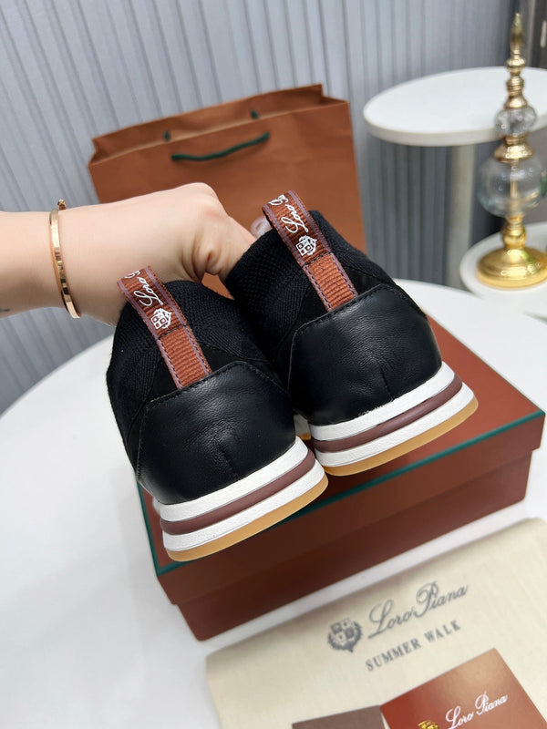 LP 360 FLEXY WALK SNEAKER BLACK FABRICS