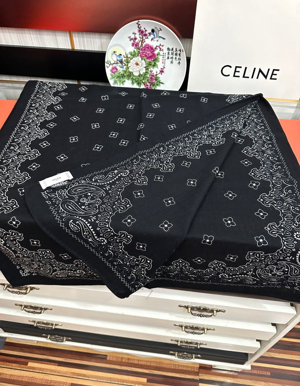CL Scarf 65x185cm Black Cashmere 286305