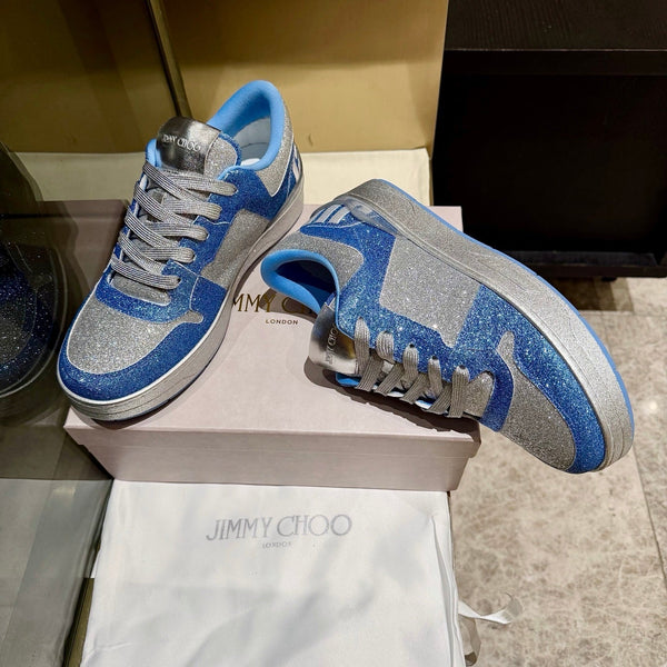 Jimmy Florent Sneaker Blue Grey Glitter 715040