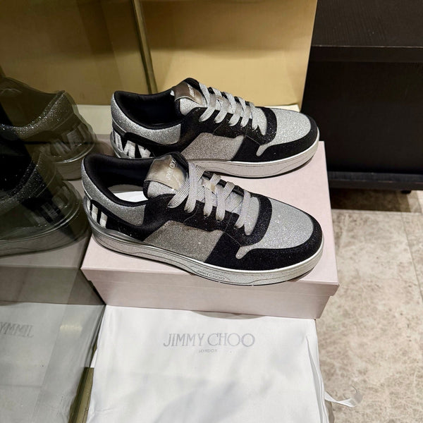 Jimmy Florent Sneaker Black Grey Glitter 715037
