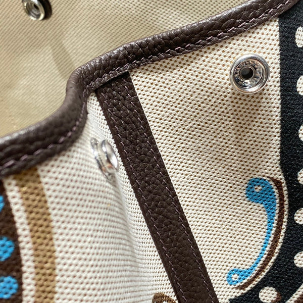 HM Garden Party 36 Multicolor Canvas and Negonda Calfskin 243408