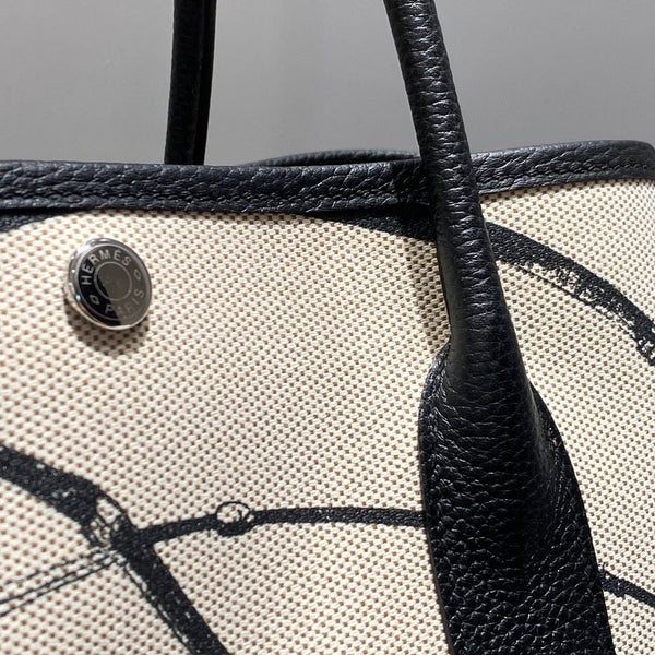 HM Garden Party 36 Multicolor Canvas e Pelle di Vitello Negonda 243404