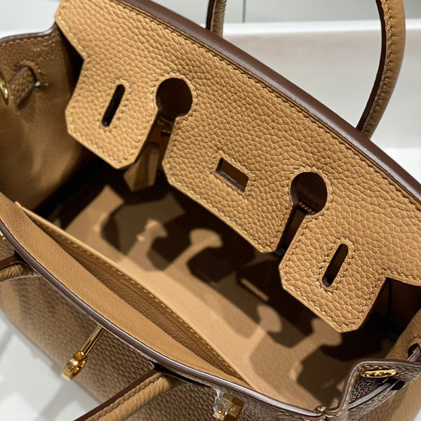 HM Birkin 20cm Chai Togo Leather Gold Hardware