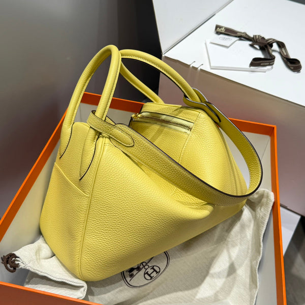 HM Lindy 30 Yellow Calf Leather 237636