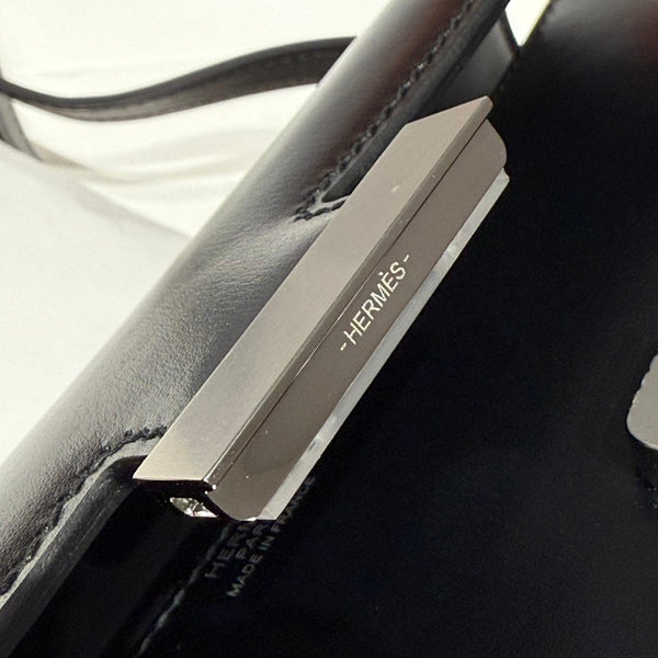 HM Constance Elan 24 Nero Epsom Argento Hardware 237351