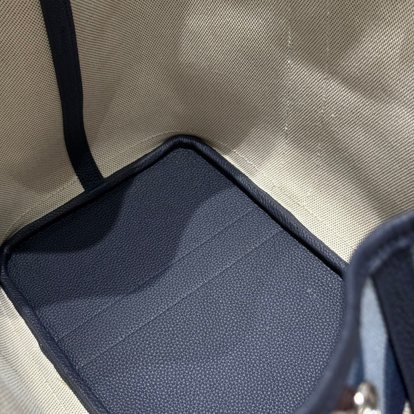 HM Garden Party 36 Multicolor Canvas and Negonda Calfskin 243168