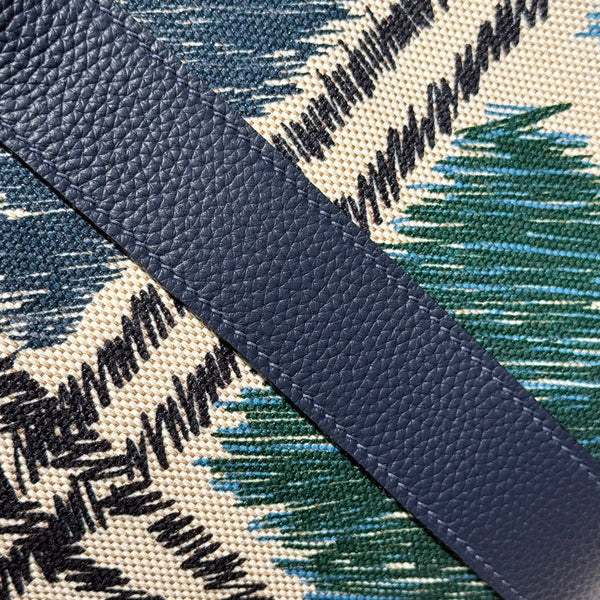 HM Garden Party 36 Multicolor Canvas and Negonda Calfskin 243180