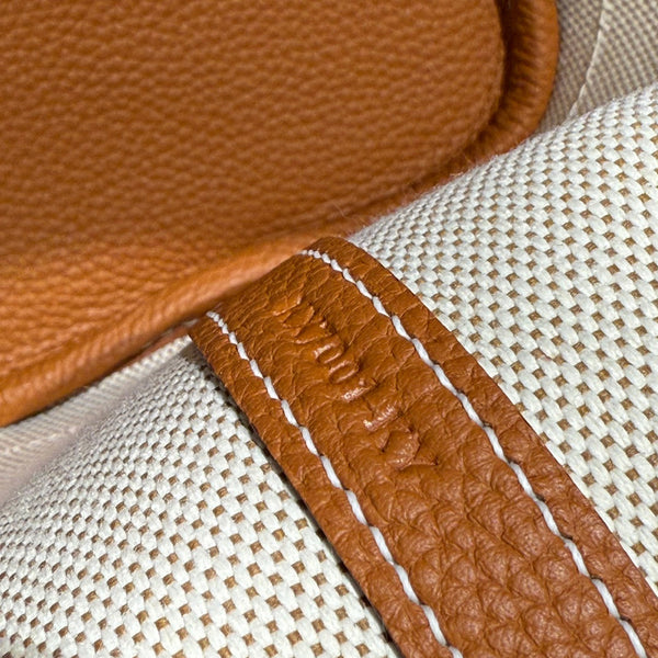 HM Garden Party 30 bag Multicolor Canvas and Negonda Calfskin 243192