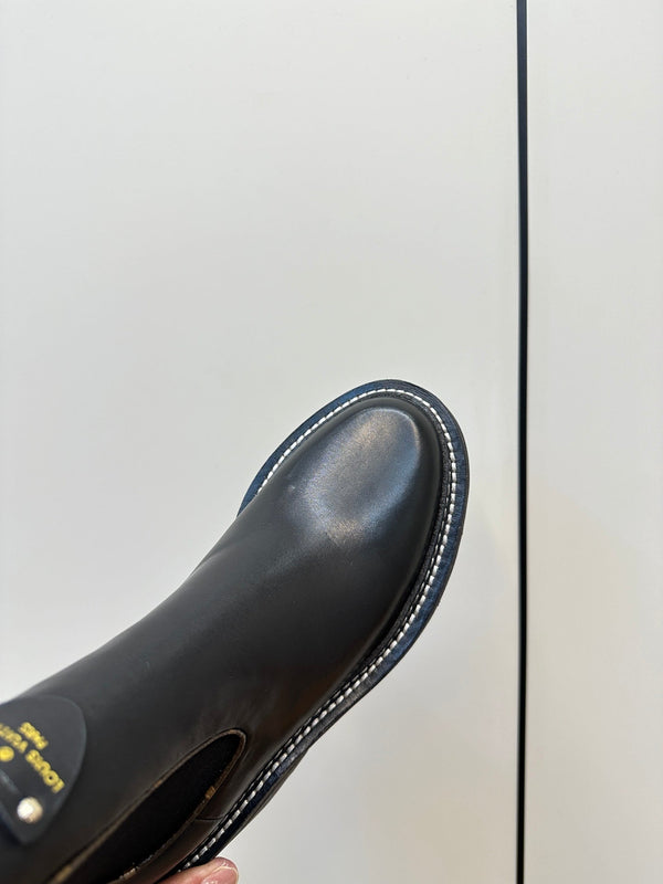 LV Beaubourg Ankle Boots Black Cowhide