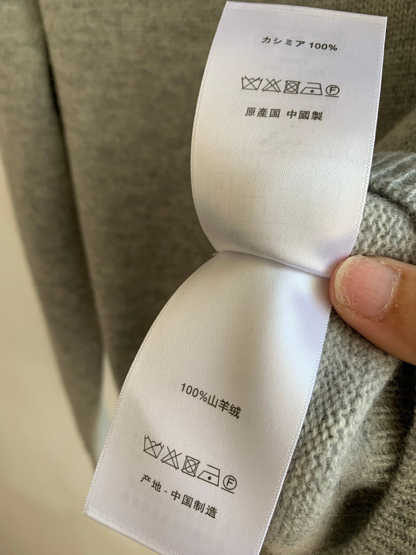 CD 26K Knit Sweater Round Neck Scarf Cashmere 437841