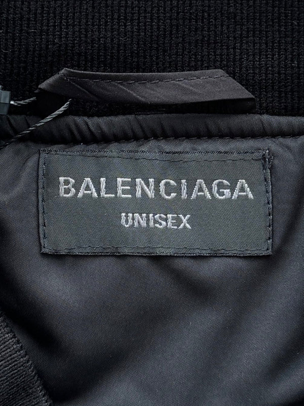 Balenciaga 25 Down Jackets Charcoal Purple Polyester 0028