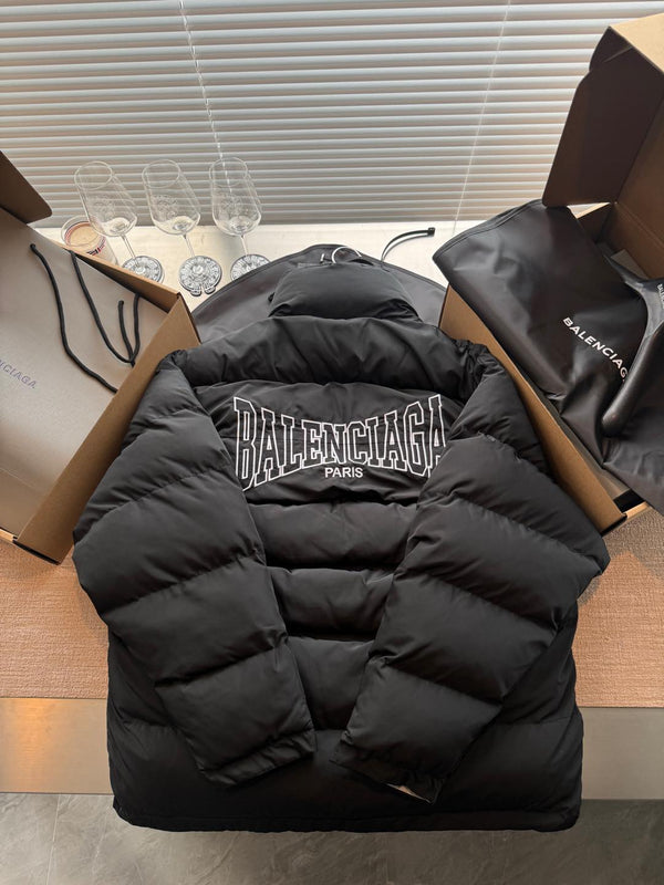 Balenciaga 25 Down Jackets Black Polyester 0026