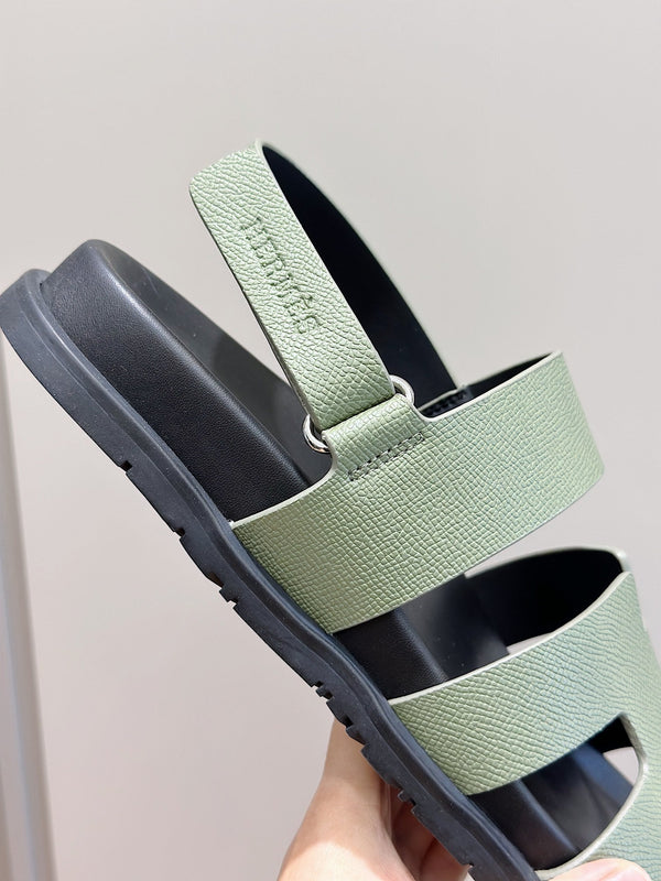 HM GENIUS SANDAL FERN CALFSKIN