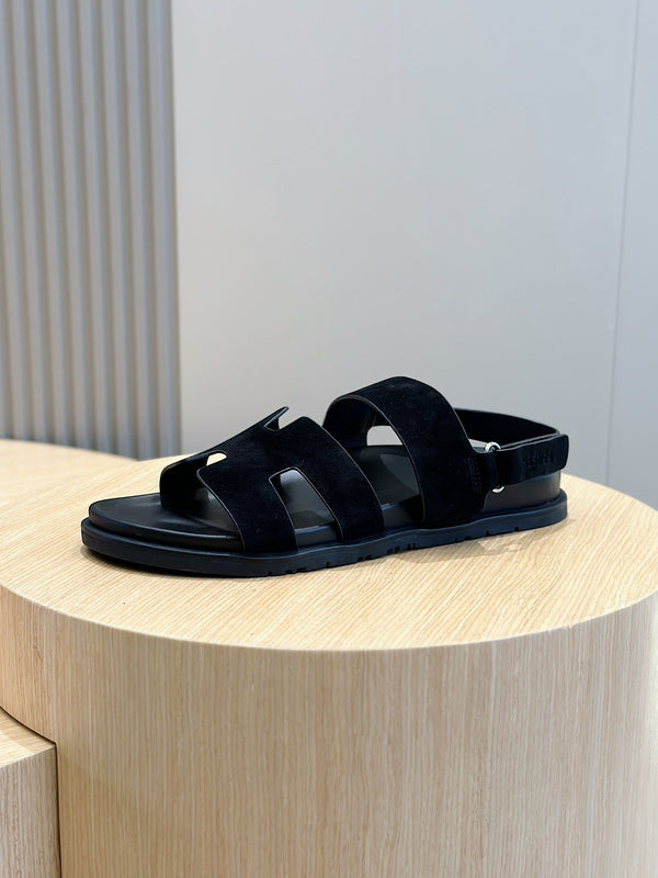 HM GENIUS SANDAL BLACK SUEDE