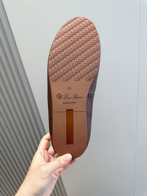 MULES SABOT LP TOMORI CIOCCOLATO IN VITELLO