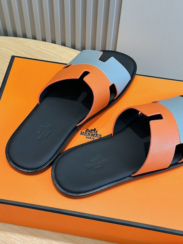 HM IZMIR SANDAL FIRE AND SKY CALFSKIN