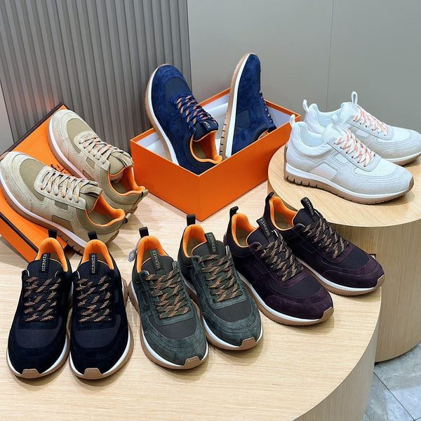 Sneaker Jimmy da uomo HM in pelle scamosciata di capra 525757