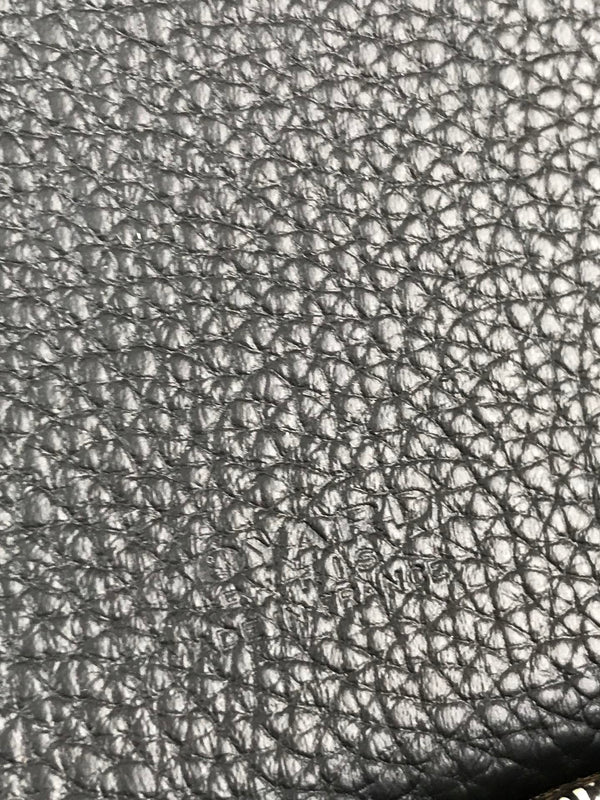 GRAND BLEU 16 IN TELA GOYARDINE NERA E PELLE DI AGNELLO