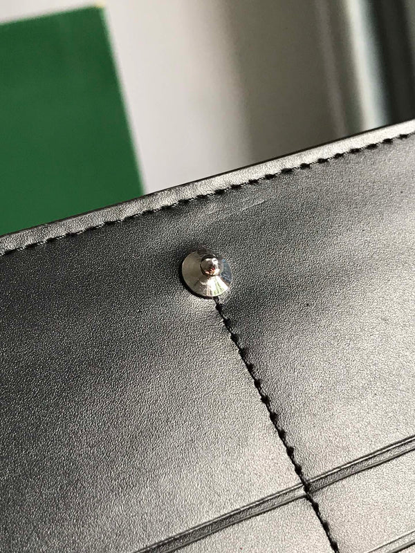 PORTAFOGLIO RICHELIEU 19 IN TELA GOYARDINE NERA