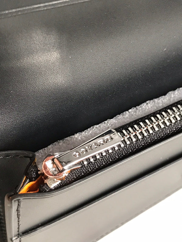 PORTAFOGLIO RICHELIEU 19 IN TELA GOYARDINE NERA