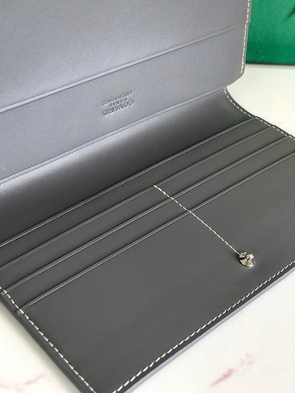 PORTAFOGLIO RICHELIEU 19 IN TELA GOYARDINE GRIGIA