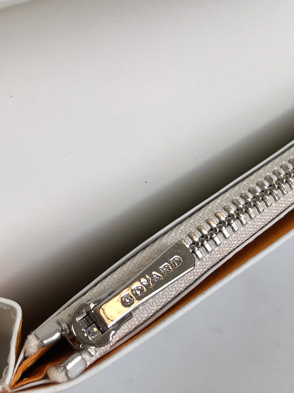 PORTAFOGLIO RICHELIEU 19 IN TELA GOYARDINE BIANCA