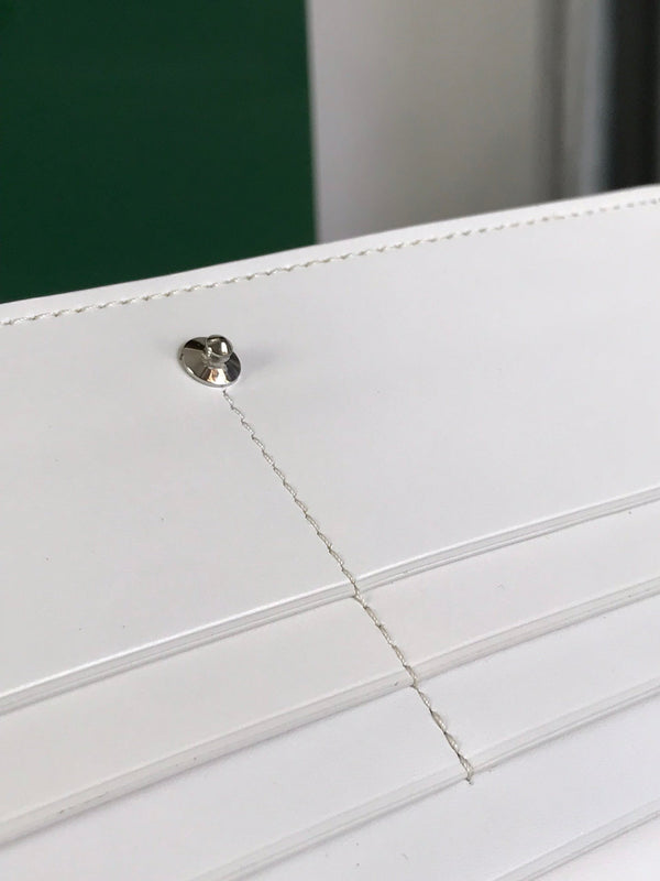 PORTAFOGLIO RICHELIEU 19 IN TELA GOYARDINE BIANCA