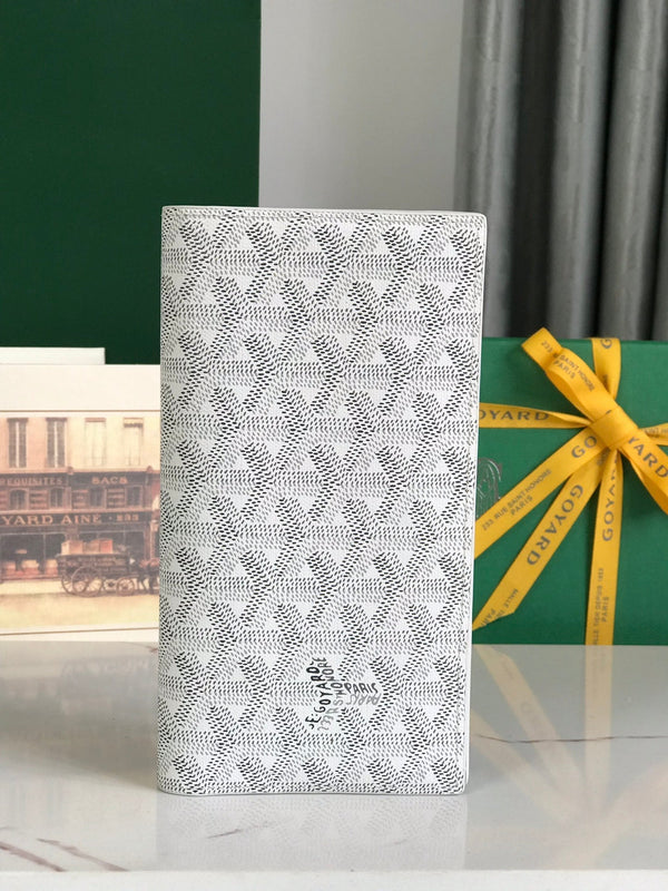 PORTAFOGLIO RICHELIEU 19 IN TELA GOYARDINE BIANCA