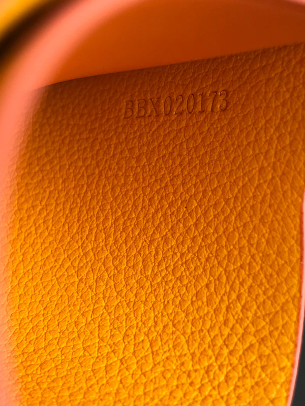 Goya Saint-Sulpice Card Wallet 11cm Orange Canvas