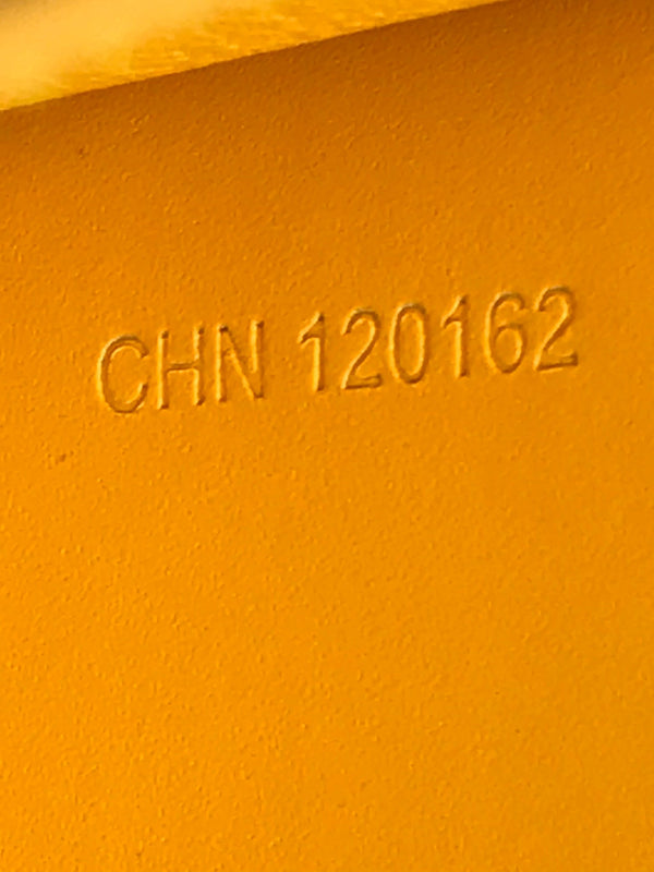 Goyard Saint-Pierre Card Wallet 11cm Yellow Canvas