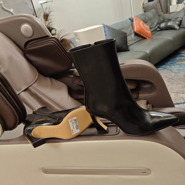 Fendi 25ss High-Heeled Boots Back Sheepskin 502714