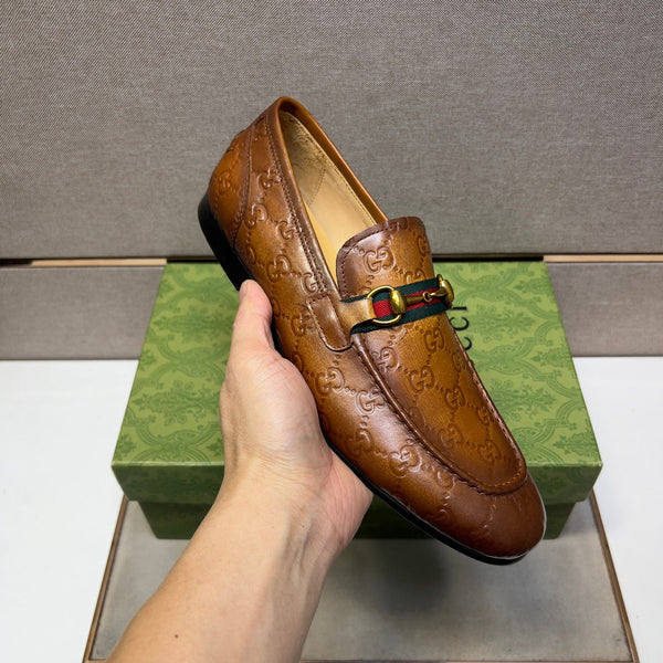 GG Men's 25 Loafer Brown Cowhide 545160