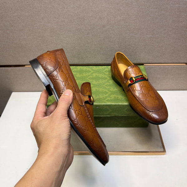 GG Men's 25 Loafer Brown Cowhide 545160