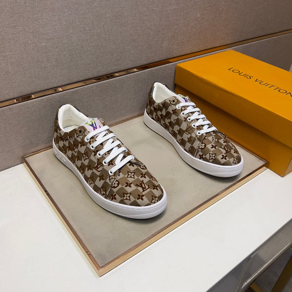 LV TRAINER PEANUT BROWN DAMIER BREATHABLE FABRIC