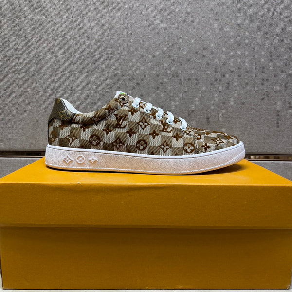 LV TRAINER PEANUT BROWN DAMIER BREATHABLE FABRIC