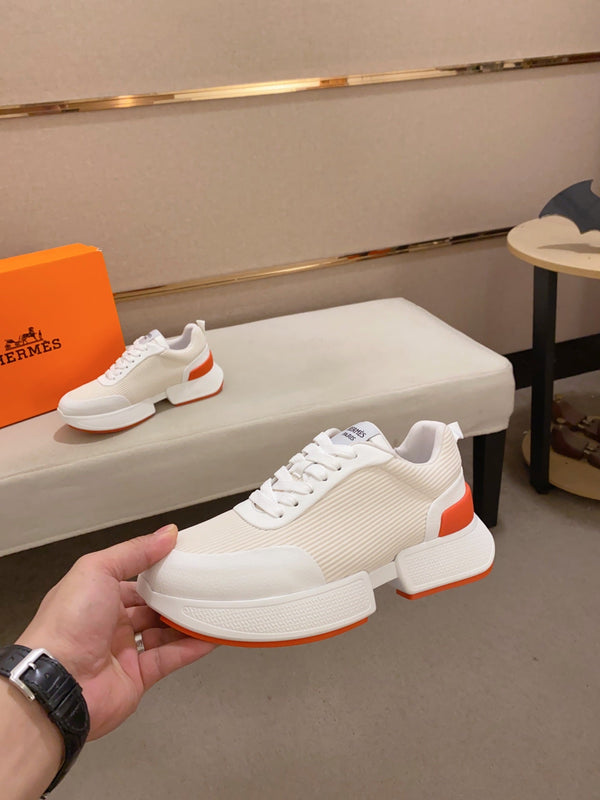 HM BOUNCING SNEAKER CREAMY WHITE WEAVE