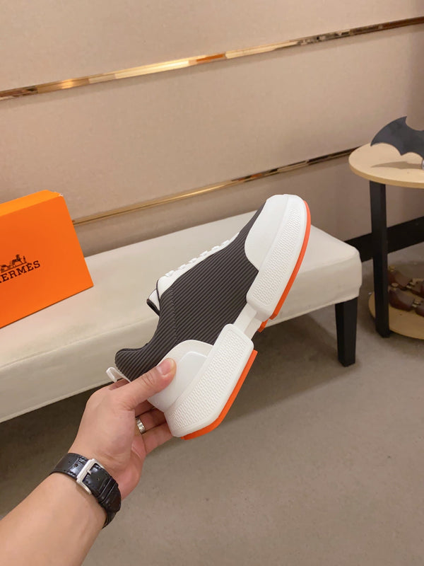 HM BOUNCING SNEAKER BROWN WEAVE