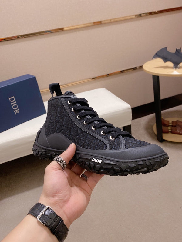 CD B28 HIGH SHOES BLACK JACQUARD