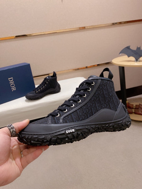 CD B28 HIGH SHOES BLACK JACQUARD