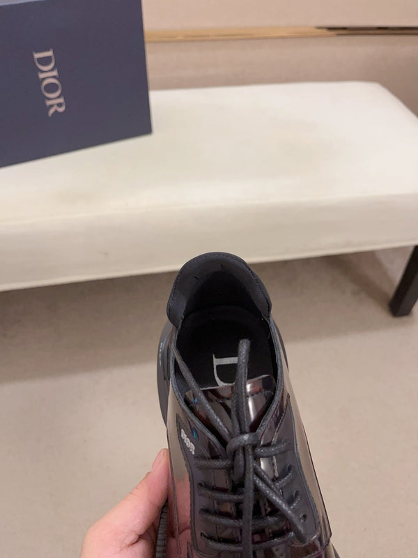 CD COMBAT BASIC SHOE SYRUP PELLE DI VITELLO LUCIDA